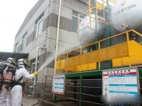 蜀南气矿泸州炭黑厂举行盐酸泄漏应急演练