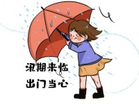 外出遇到雷雨，立交桥积水怎么办？