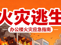 办公楼火灾应急科普｜这些保命知识，每个打工人都要记牢！