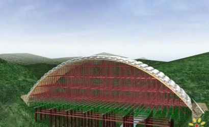 石拱桥施工工艺演示动画片
