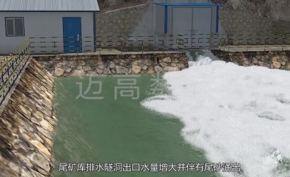 黑龙江某地尾矿库尾砂泄露事件过程动画模拟